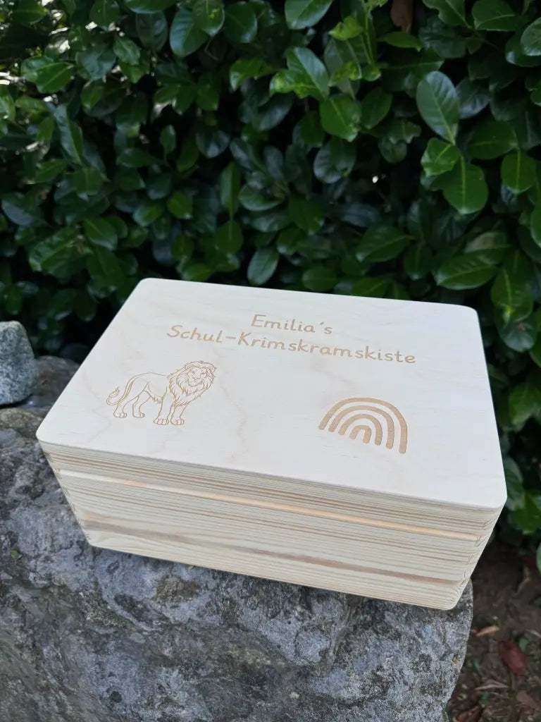Erinnerungsbox mit Deckel zur Geburt, Hochzeit, etc.